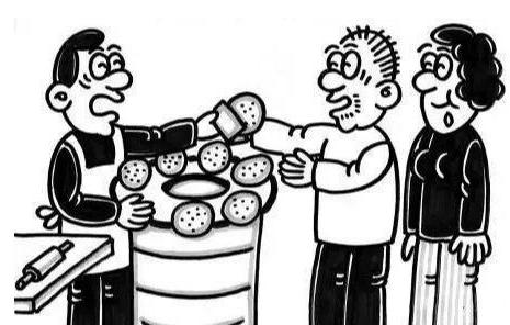 由公众号越声策略整理：两个卖烧饼的人如何玩起了有趣游戏