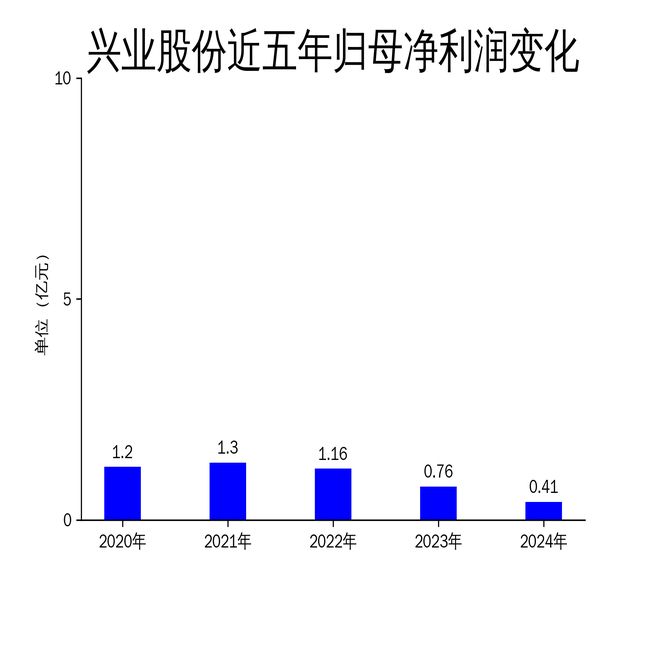 兴业银行 股票 亏_兴业股份净利润下降原因_兴业股份2024年财报分析