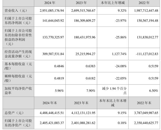兴业股份2024年财报分析_兴业股份净利润下降原因_兴业银行 股票 亏
