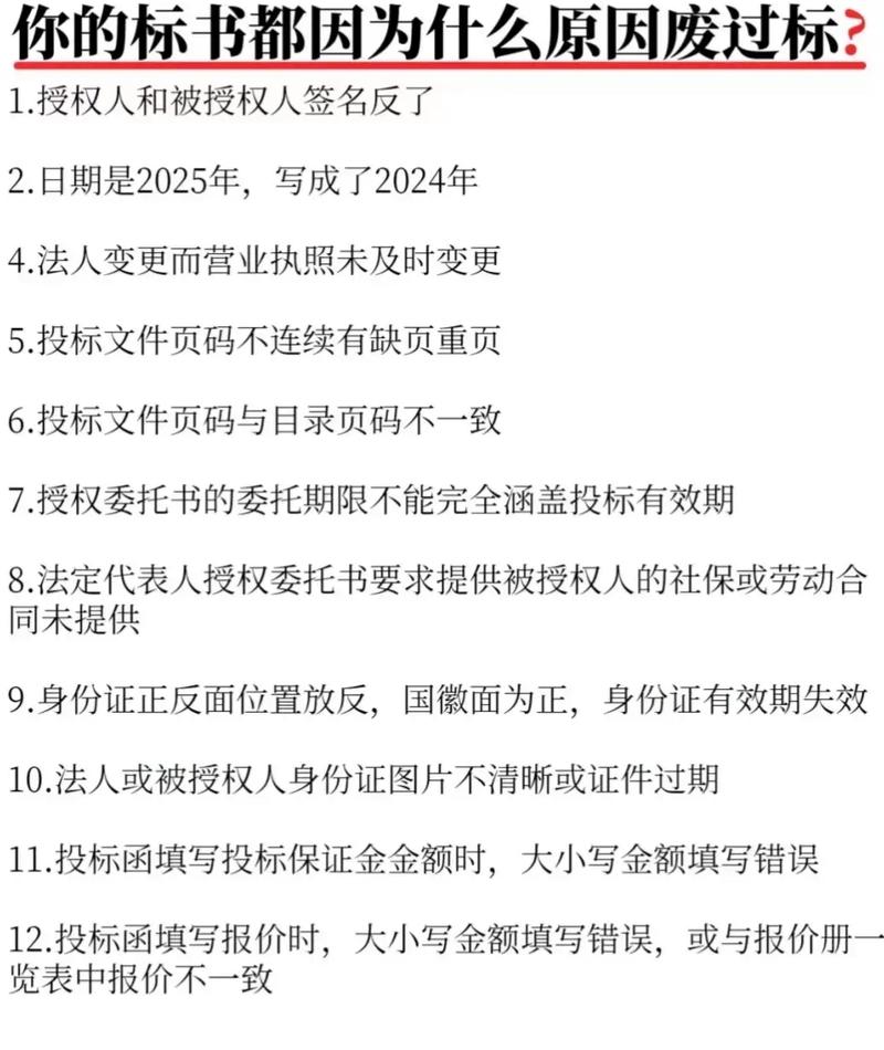 招投标活动中的废标：核心原因梳理及实际案例解析