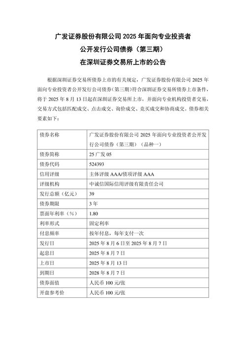 2025年9月29日广发证券触及涨停，原因竟是债券发行+业务