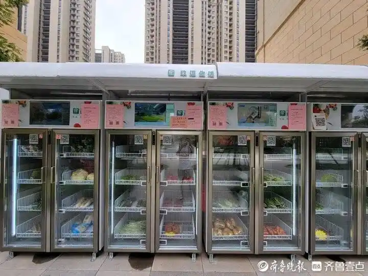 济南自动售菜机_自动售菜机利润分析_社区自助买菜