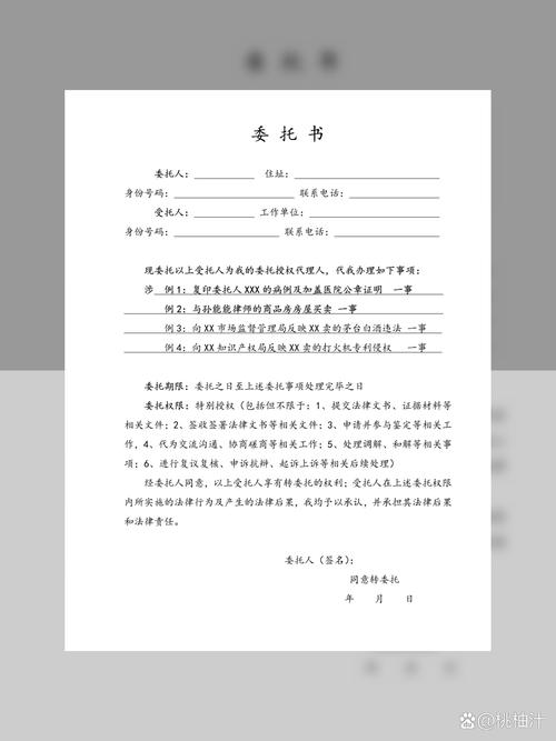 代理人委托书范文_哪些主体可以做代理人_代理人委托书格式