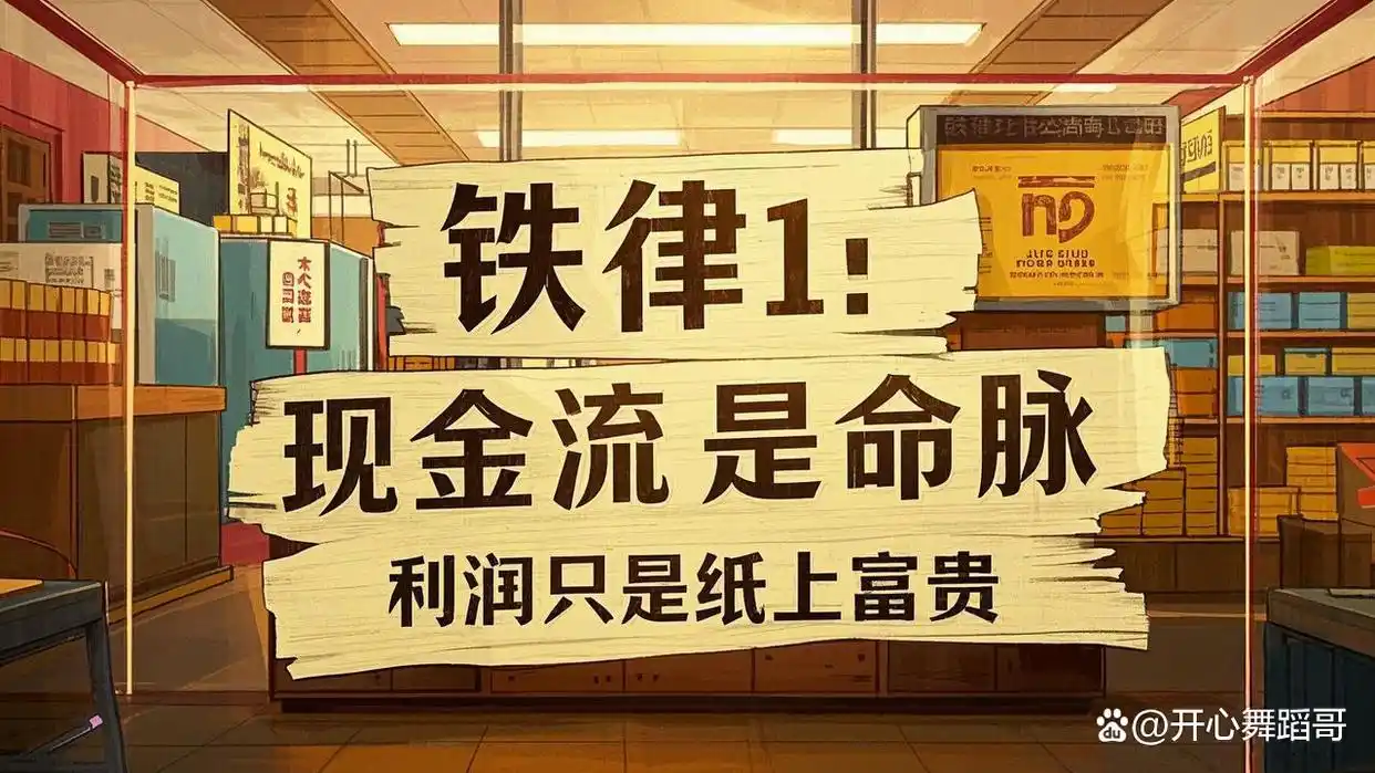 小老板的生意经 经营攻略版_现金流是命脉利润纸上富贵_做生意少赔100万法则