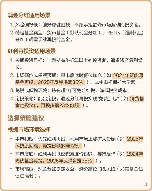基金分红计算方式_基金红利再投资的计算方法_现金分红与红利再投资选择