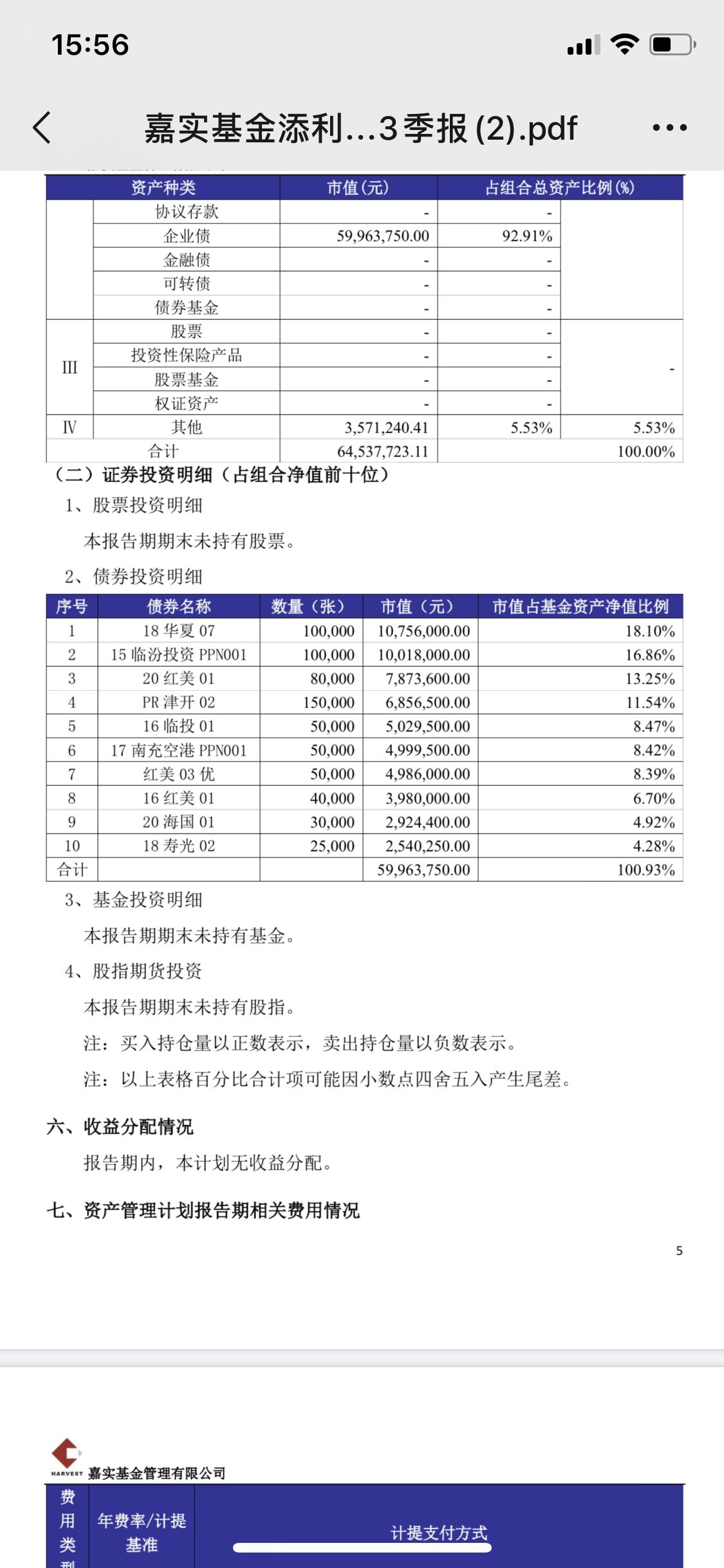 嘉实添利1号产品信息披露缺失_070003_净值型基金净值暴跌10%