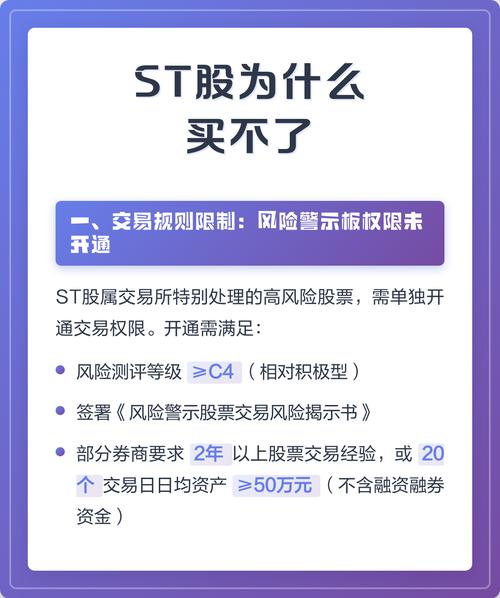 st股票不能买的原因_为什么有人买st股票_st股票金融规定
