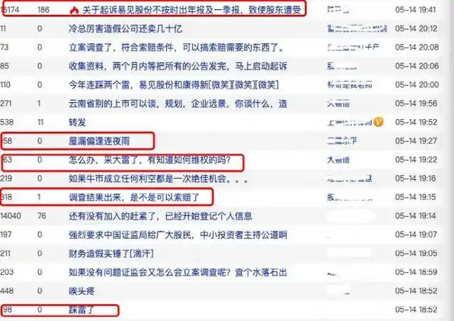 易见股份年报一季报难产原因_易见股份因信披违法违规被立案调查_易见股份会死股吗
