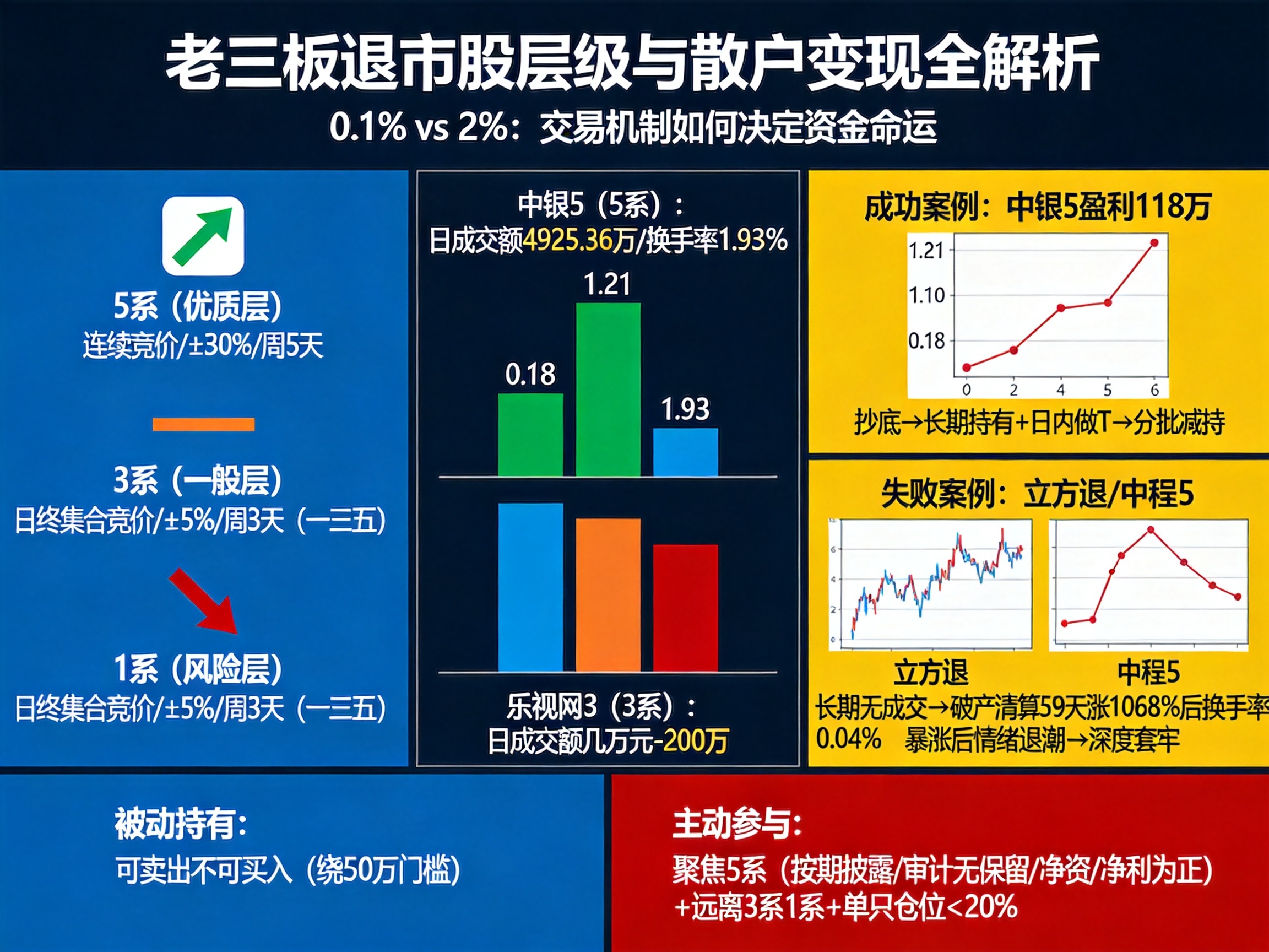 股转系统 老三板 新三板_老三板1系散户变现难度_退市股老三板5系交易规则