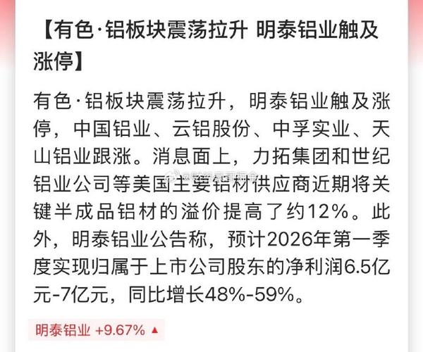 中国铝业涨停，有色板块回暖，现在能上车吗？