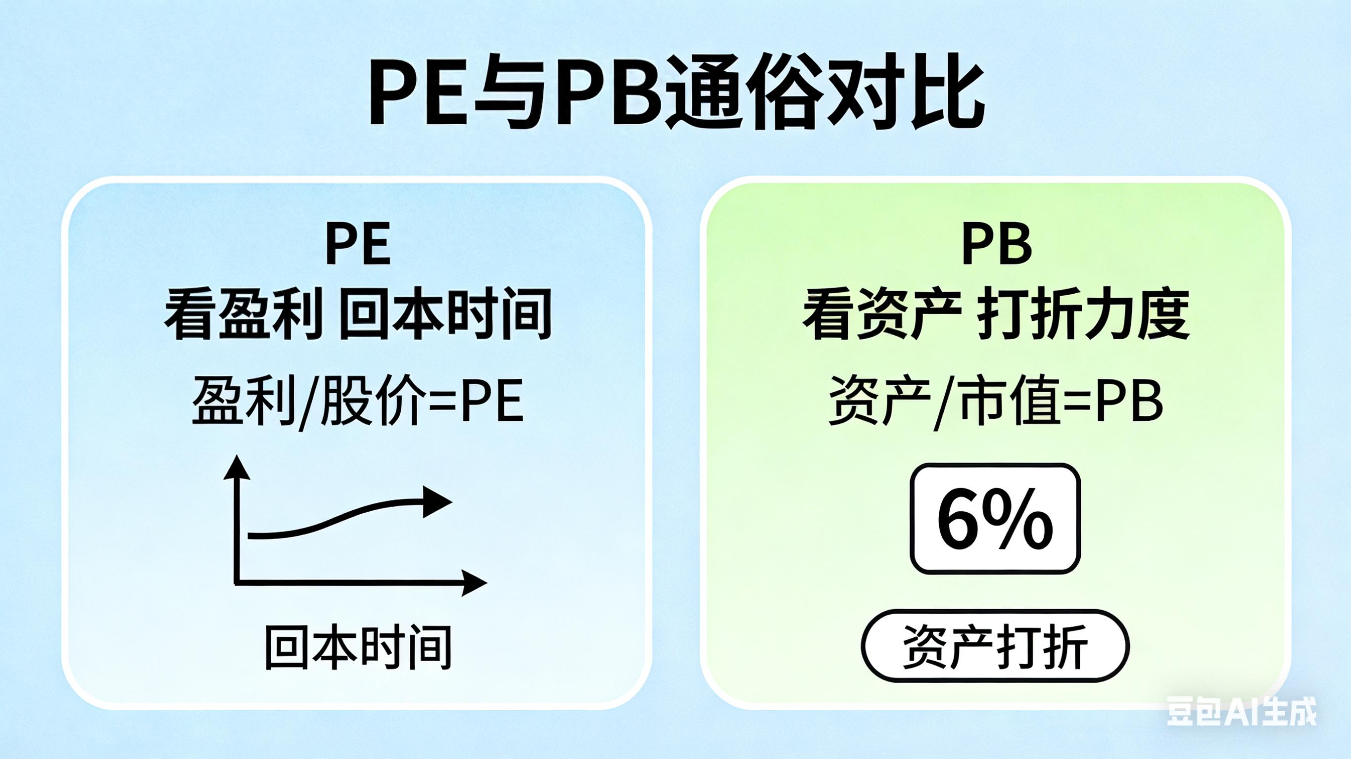 股票PB是啥？看懂这个指标，抄底不再被套牢