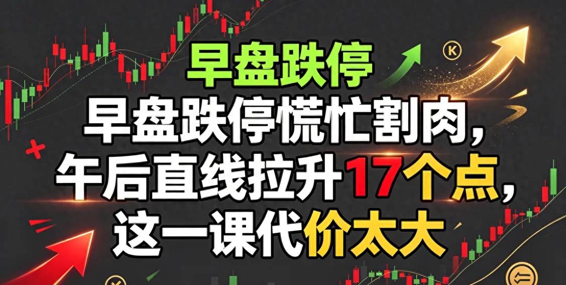 早盘跌停尾盘拉升，散户日内踏空是运气还是另有原因？