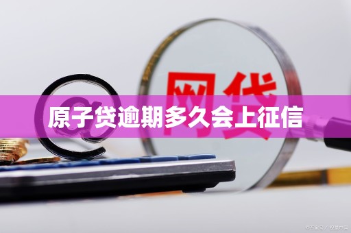 原子贷逾期多久会上征信